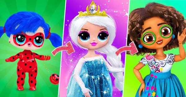 Elsa, Rapunzel Or Ladybug? Which Surprise DIY Doll Will You Get This Xmas?